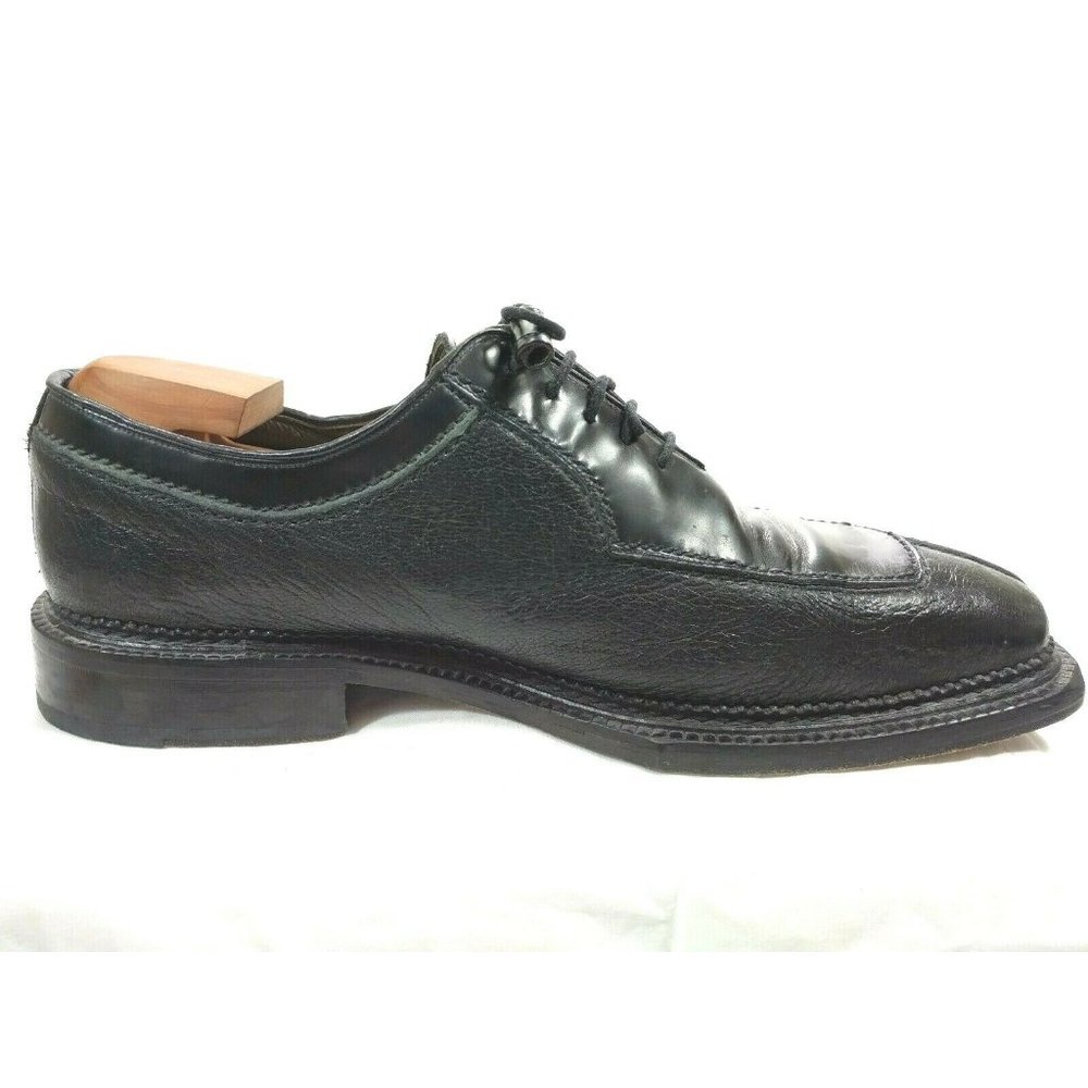 Mezlan Cappella Black Split Toe Oxford 10.5 Men’s - Picture 2 of 10